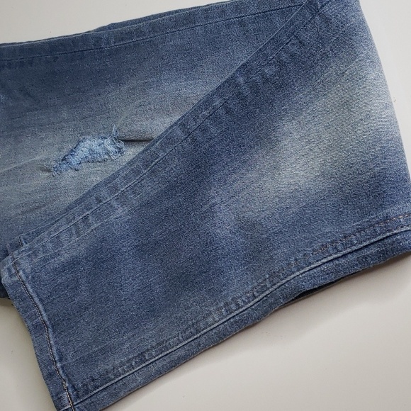 VENUS Dark Wash Decorative Denim Jeans Skinny - Picture 3 of 9